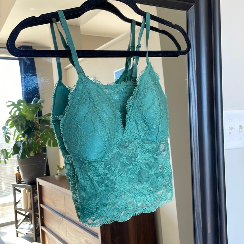 Green bralette